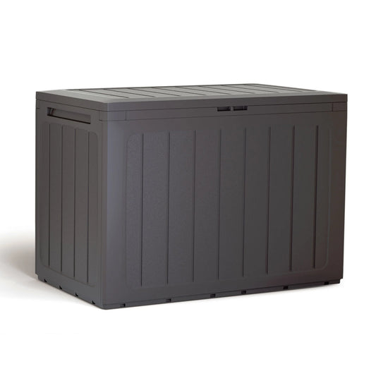 Baú de jardim FOSPERPLAST BOARBREX 190 litros em ocre escuro 78x43,3x55 cm