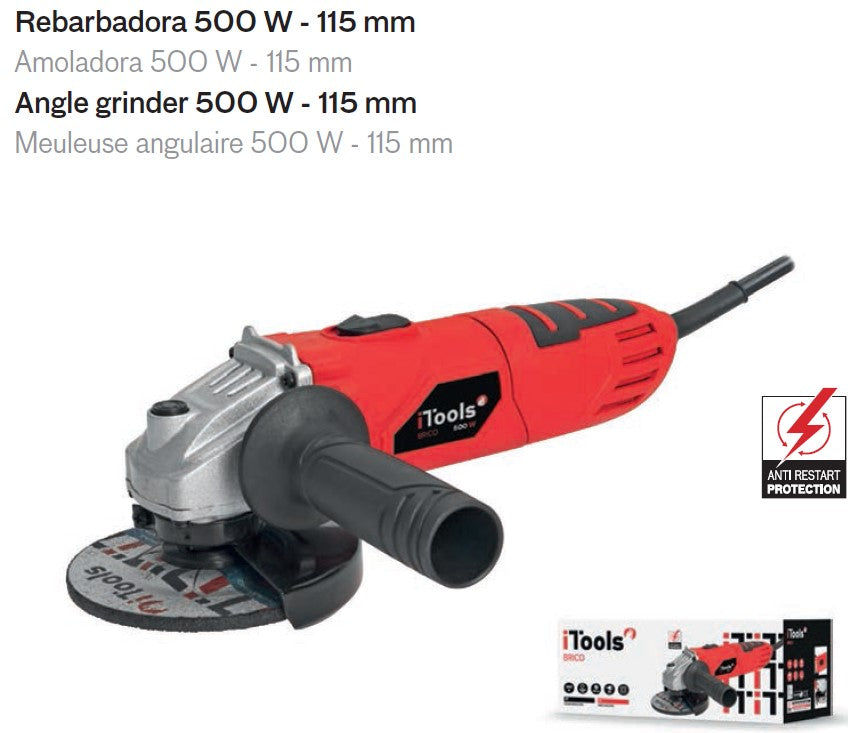 Rebarbadora 115mm 500W