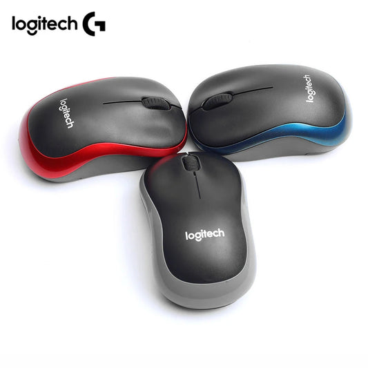 Logitech M185 Rato Sem Fios 2.4GHz USB, 1000DPI, 3 Botões Silenciosos, Navegação Óptica para PC/Portátil