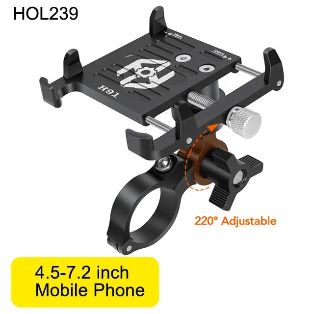 Suporte de telemóvel para bicicleta 360 graus