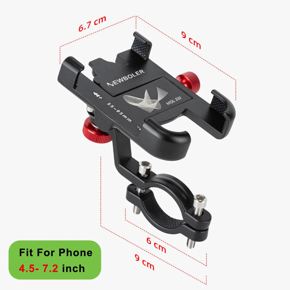 Suporte de telemóvel para bicicleta 360 graus